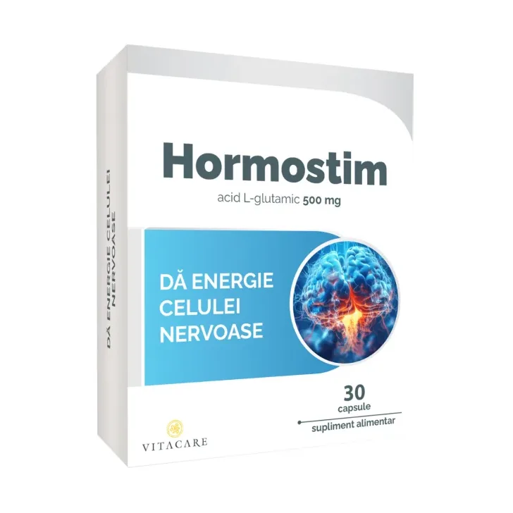 Hormostim – Acid L-glutamic pentru sănătatea creierului - Vitacare