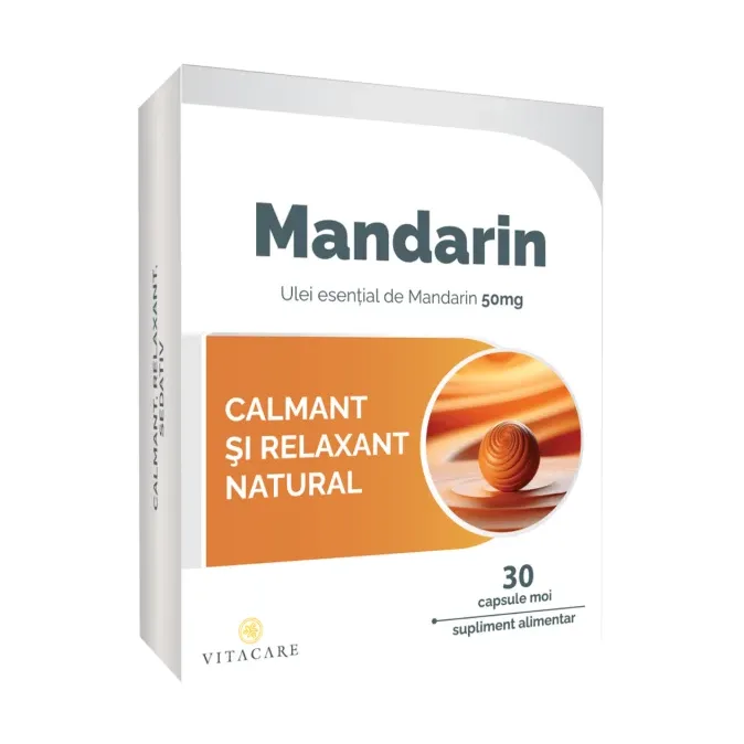Ulei esențial de mandarin – supliment pentru relaxare și somn odihnitor - Vitacare