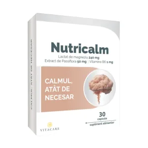 Nutricalm – supliment pentru relaxare și somn - Vitacare