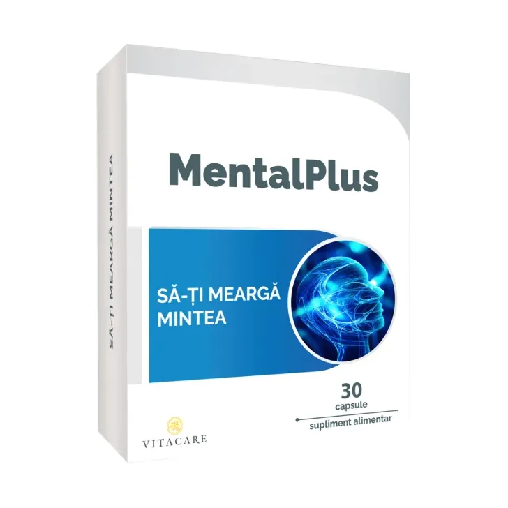 Mentalplus – supliment pentru memorie și concentrare - Vitacare