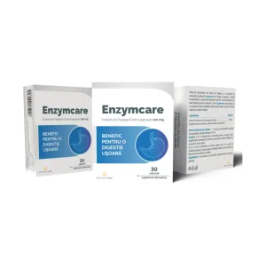 Enzymcare – supliment cu papaină pentru digestie - Vitacare