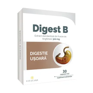 Digest B – supliment cu anghinare pentru reglarea digestiei - Vitacare