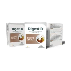Digest B – supliment cu anghinare pentru reglarea digestiei - Vitacare