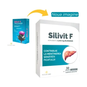 Silivit F – supliment cu silimarină pentru sănătatea ficatului - Vitacare