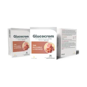 Glucocrom – crom picolinat pentru metabolizarea insulinei - Vitacare
