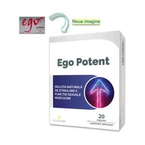 Ego Potent – supliment pentru stimularea funcției sexuale masculine - Vitacare