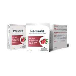 PERSEVIT – supliment cu merișoare pentru sănătatea sistemului urinar - Vitacare