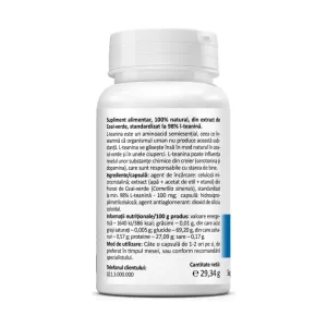L-Teanină 100 mg - Zenyth