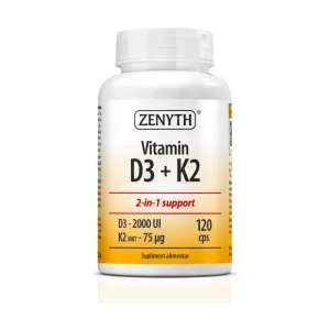 Vitamina D3 2000 UI + K2 - Zenyth