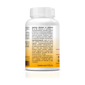 Vitamina D3 2000 UI + K2 - Zenyth