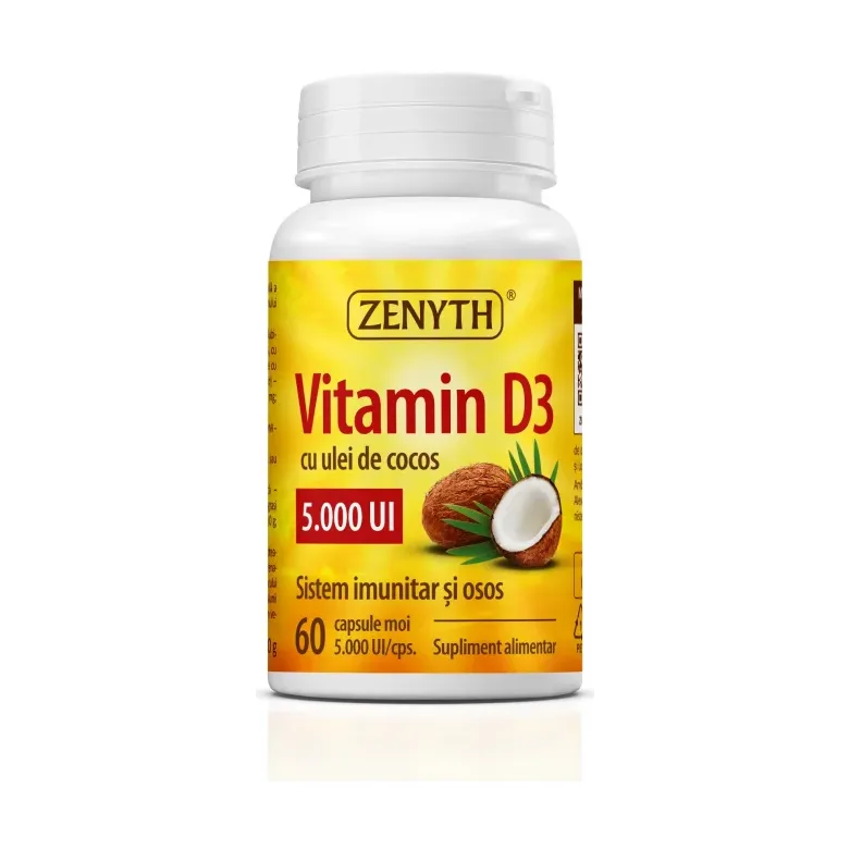 Vitamina D3 5000 UI - Zenyth
