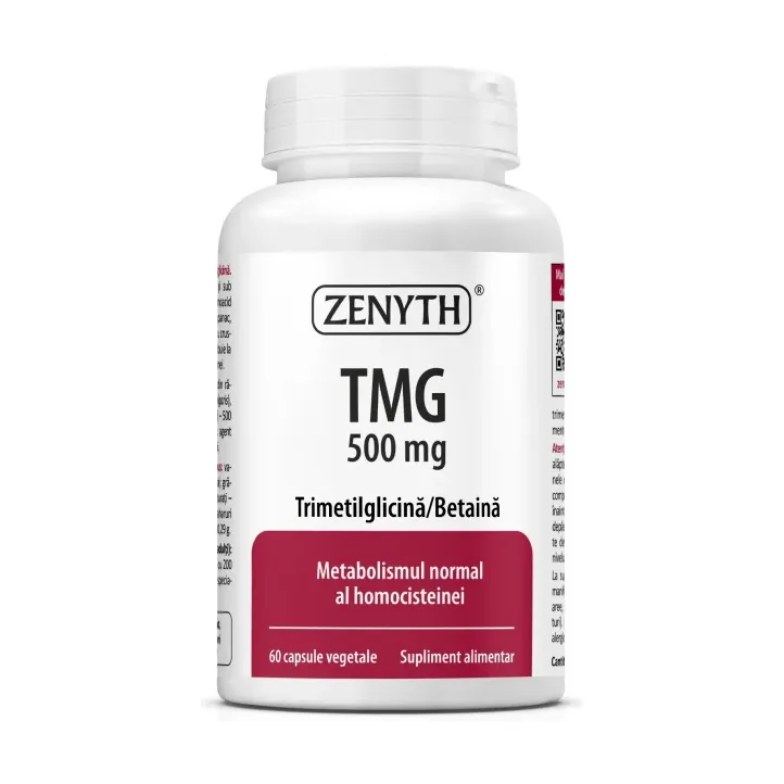 TMG (Trimetilglicină) 500 mg - Zenyth