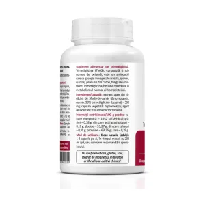 TMG (Trimetilglicină) 500 mg - Zenyth
