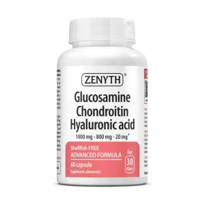 Glucozamină, Condroitină și Acid Hialuronic - Zenyth