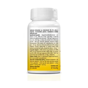 Vitamina D3 + K2 + Ca + Mg Complex - Zenyth