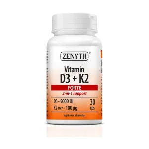 Vitamina D3 5000 UI + K2 Forte - Zenyth
