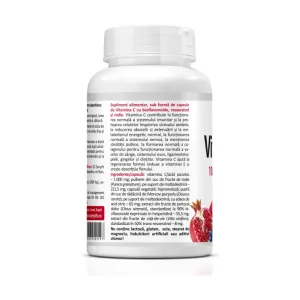 Vitamina C 1000 mg cu rodie - Zenyth