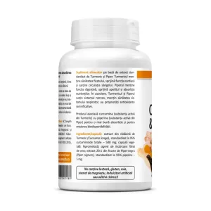 Curcumin și Piperină 500 mg - Zenyth