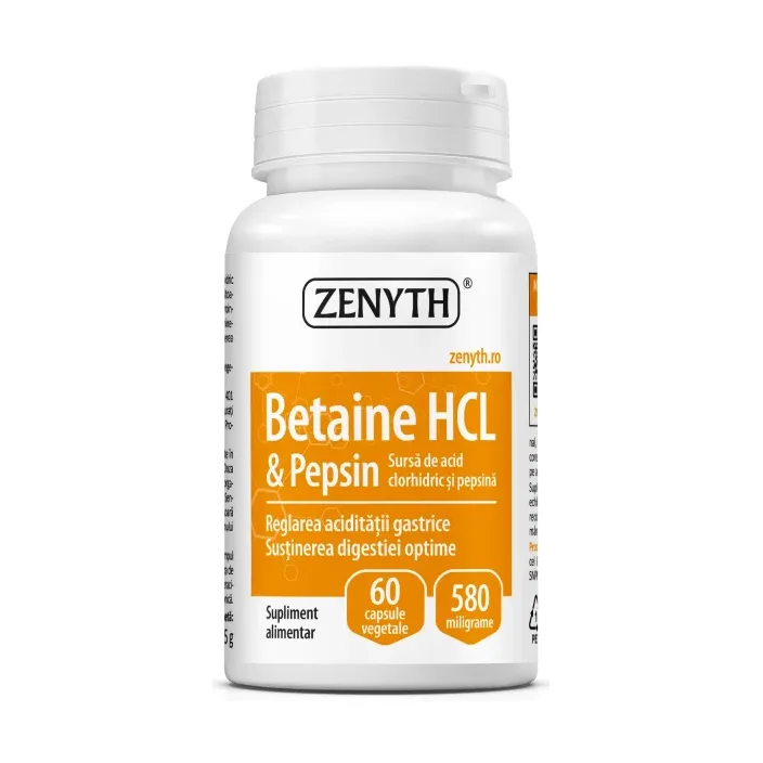 Betaină HCL și Pepsină - Zenyth