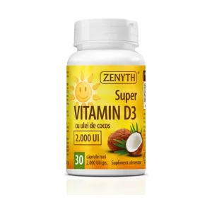 Super Vitamina D3 2000 UI - Zenyth