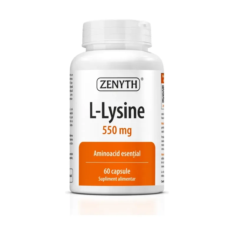 L-Lizină 550 mg - Zenyth