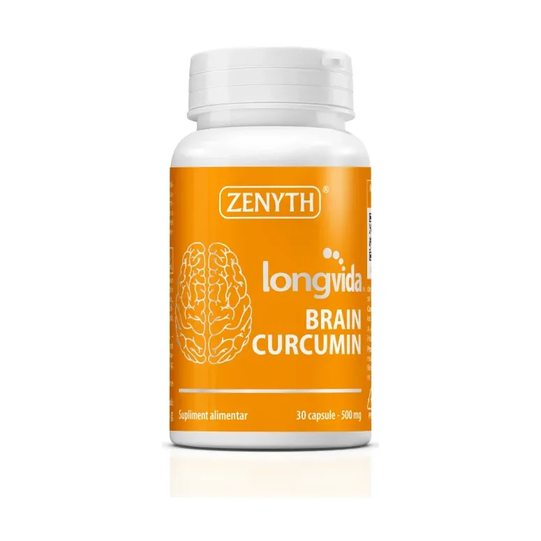 Longvida® Brain Curcumin 500 mg - Zenyth