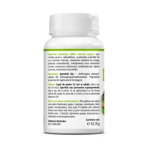 Spirulină BIO 450 mg - Zenyth