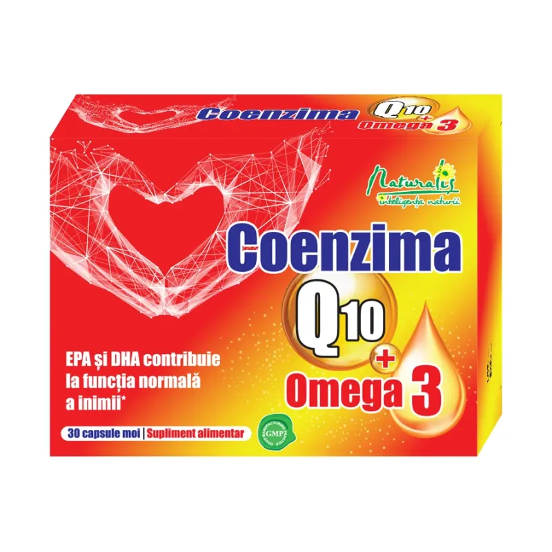 Coenzima Q10 + Omega 3 - Naturalis