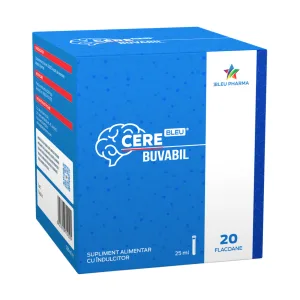 Cerebleu buvabil 20 flacoane solutie - Bleu Pharma