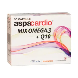 Aspacardio Mix Omega 3 + Q 10 - Terapia