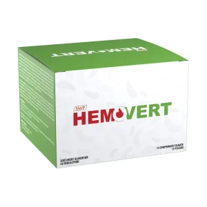 Hemovert X filmate + 15 plicuri