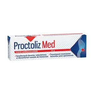 Crema antihemoroidala Proctoliz Med - Look Ahead