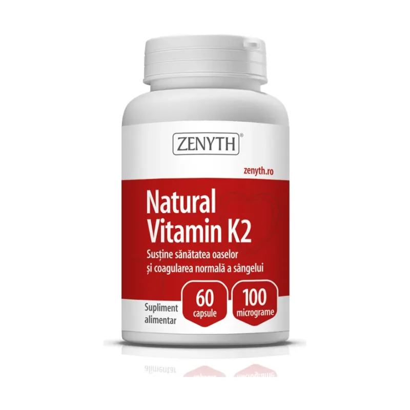 Natural Vitamin K2 100 mcg - Zenyth