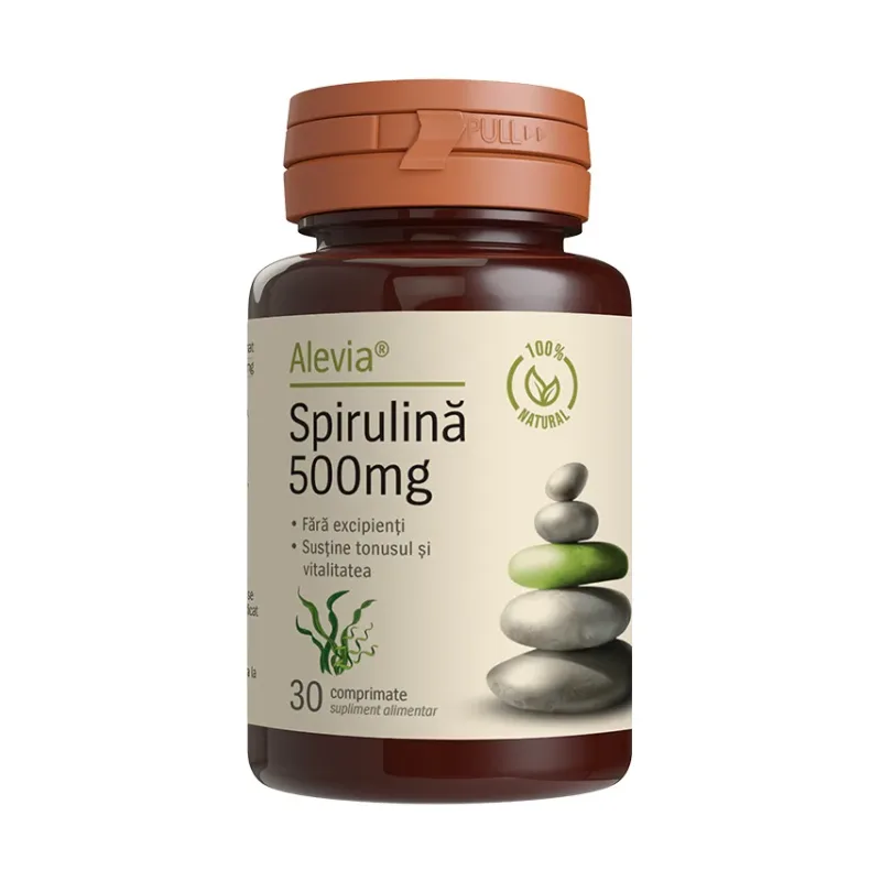 Spirulina 500 mg - Alevia