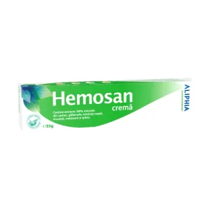 Crema pentru hemoroizi Hemosan Aliphia - Exhelios
