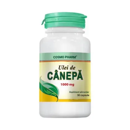 Ulei de canepa 1000 mg - Cosmo Pharm