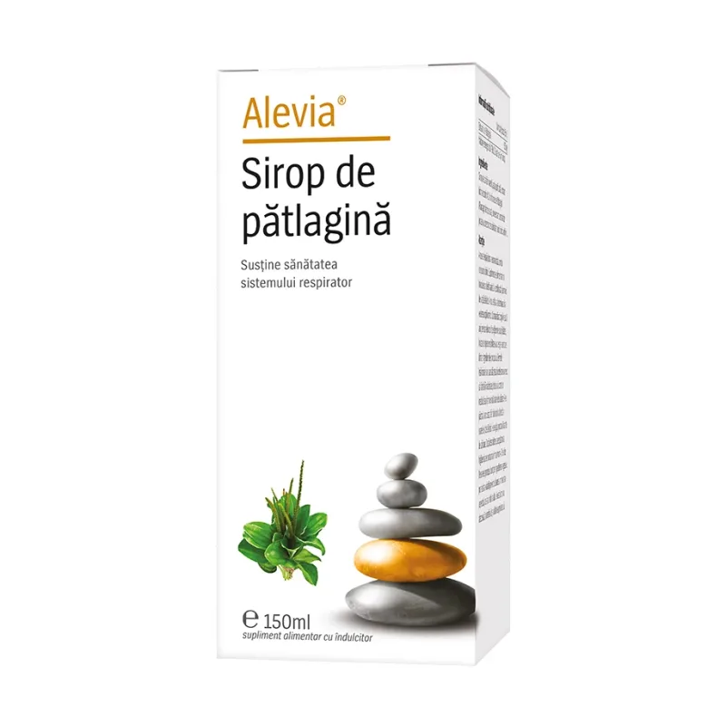 Sirop de pătlagină - Alevia