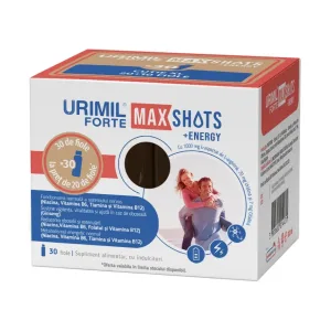 Pachet Urimil Forte Max Shots +Energy - NaturPharma