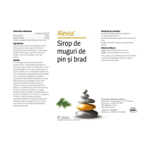 Sirop de muguri de pin și brad - Alevia
