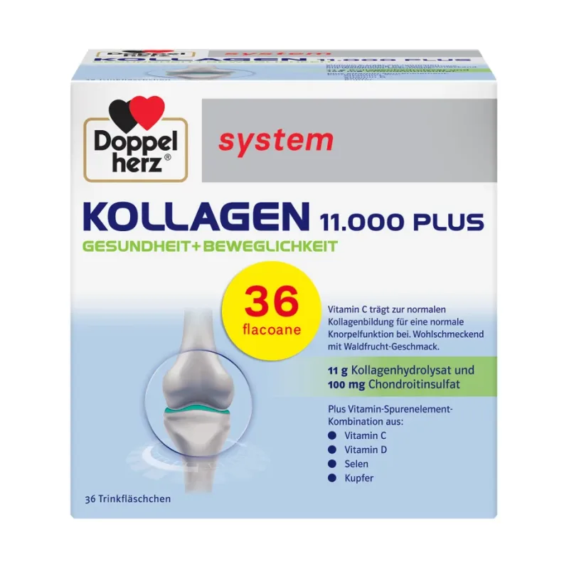 Kollagen 11000 Plus 36 flacoane - Doppelherz