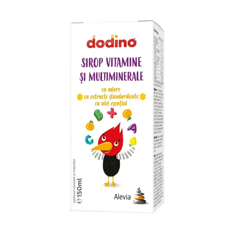 Dodino Sirop Vitamine și Multiminerale - Alevia