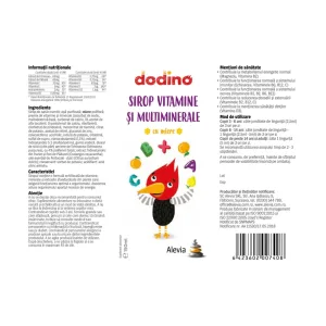 Dodino Sirop Vitamine și Multiminerale - Alevia