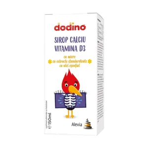 Dodino Sirop Calciu și Vitamina D3 - Alevia