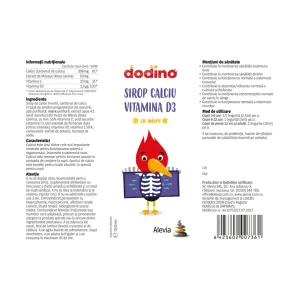 Dodino Sirop Calciu și Vitamina D3 - Alevia