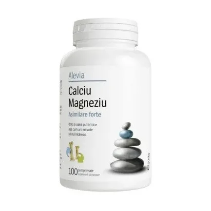 Calciu Magneziu Asimilare Forte - Alevia