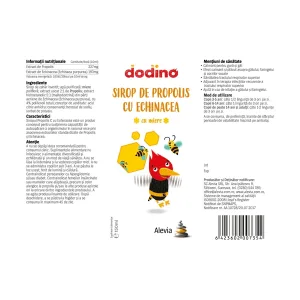 Dodino Sirop de Propolis cu Echinacea - Alevia