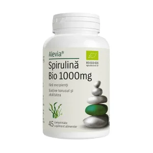 Spirulină Bio 1000mg - Alevia