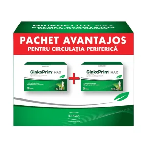 GinkoPrim Max 120 mg 60 + 30 de tablete - Walmark