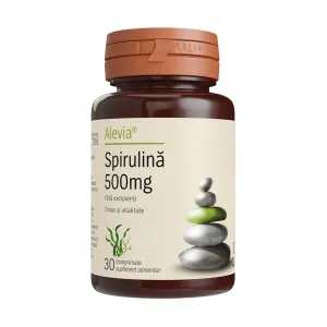 Spirulină 500mg - Alevia