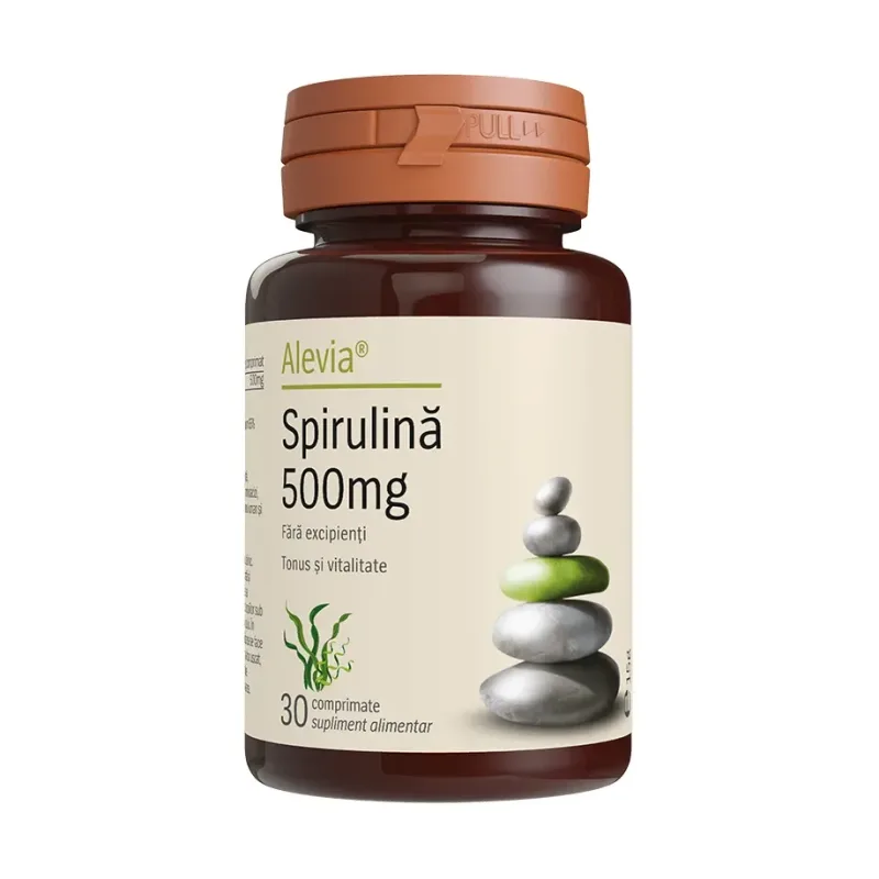 Spirulină 500mg - Alevia